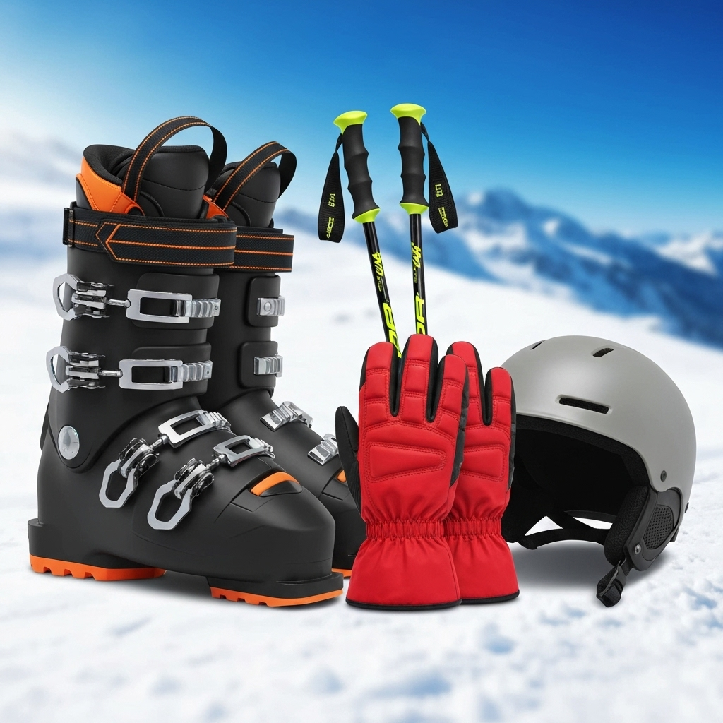 Zimné športové aktivity a potrebné vybavenie